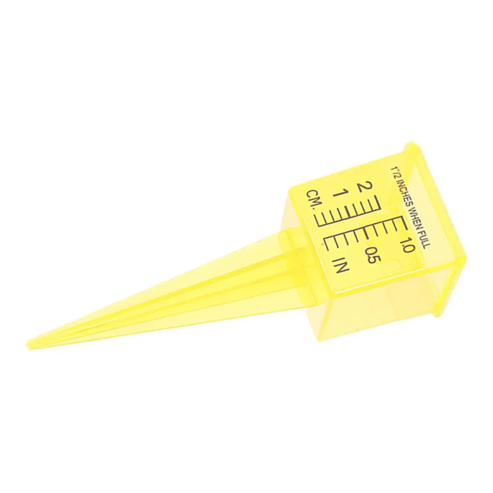 Garden Rain Gauge Sprinkler Calibration Tool Outdoor Lawn Water Level Gauge Precision Rainfalls Measuring Cylinder Rain Water