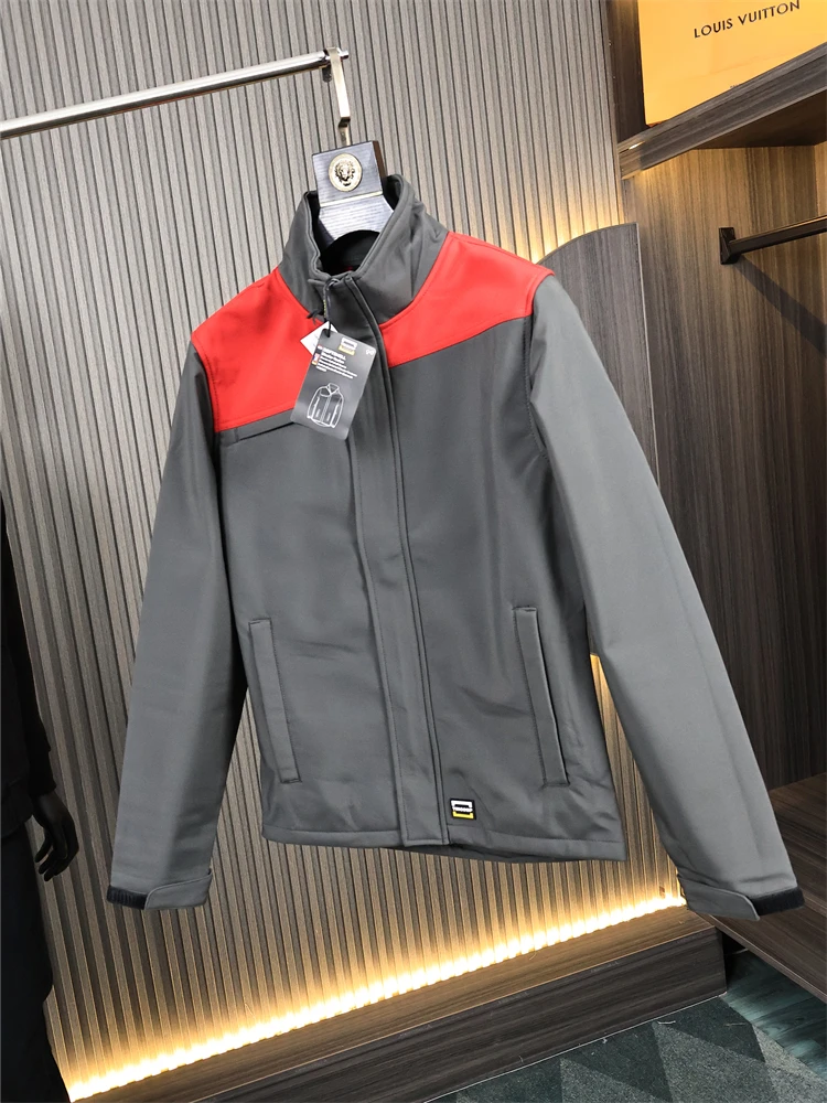 

Imported Single-Breasted Men's Sportswear Casual Stand Collar Jaet Outerwear Polyester/Nylon Cosite Fiber Spring Autumn
