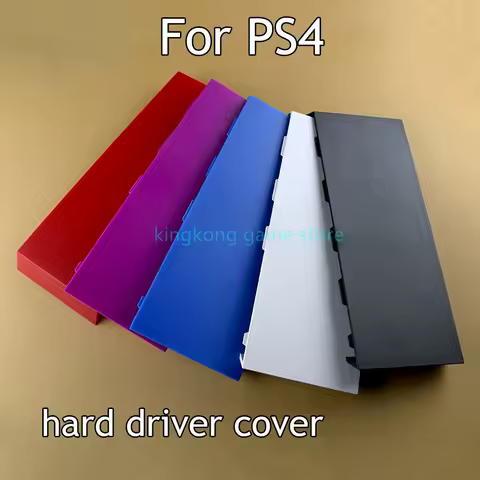 1PC Hard Driver Cover For PS4 HDD Hard Disc Drive Case Housing Shell Faceplate For Playstation4 CUH-1000 to 1200 Game Console