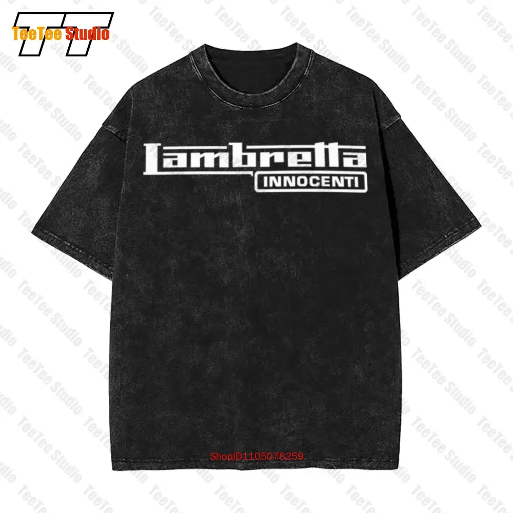 Lambretta Innocenti Rude Boy Mod Skinhead Scooterist Rudeboy Vintage Oversized T-Shirt QNYJ