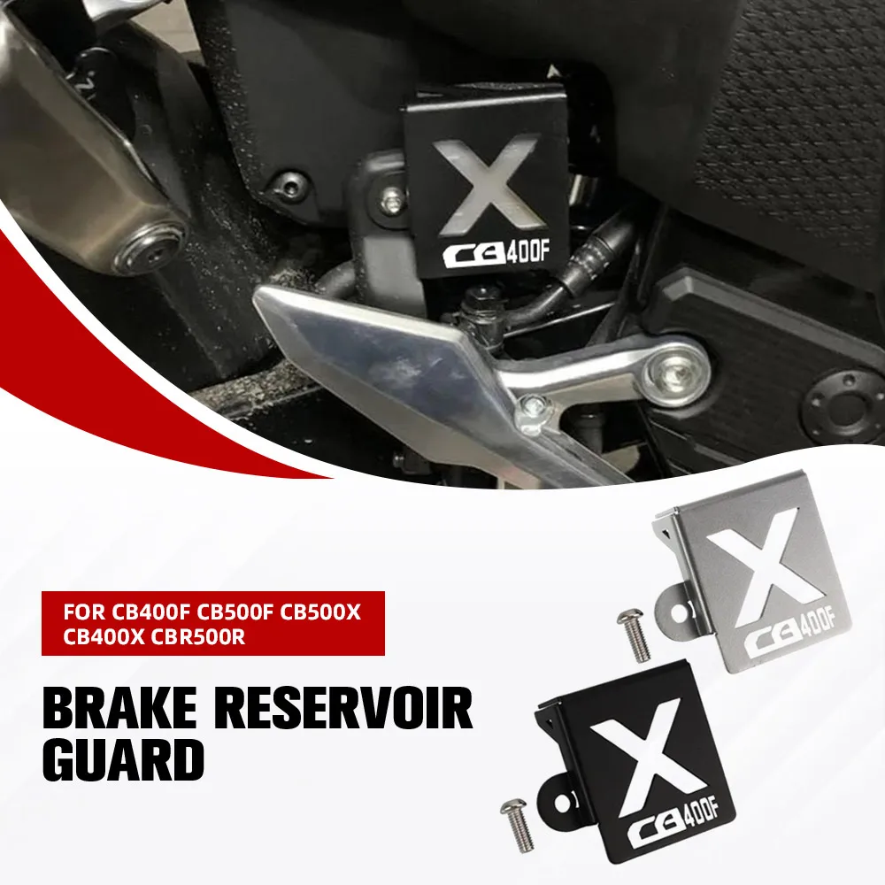 

Motocycle For Honda CB500X 2023 CB500 X F CBR500R 2019-2022 CB400X CB400F Rear Brake Fluid Reservoir Cover Protector Accessories