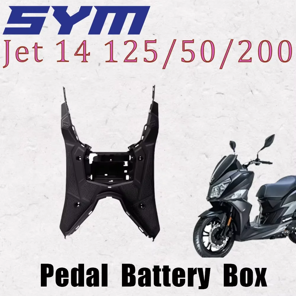 For Sym Jet 14 125 / 50 / 200 Motorcycle Pedal Battery Box Sym Jet 14 125 / 50 / 200