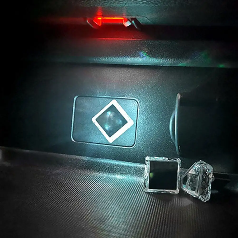 USB Ambient LED Light Mini Car Interior Decoration Atmosphere Lamp Plug Play Universal for Auto PC Computer Emergency Light