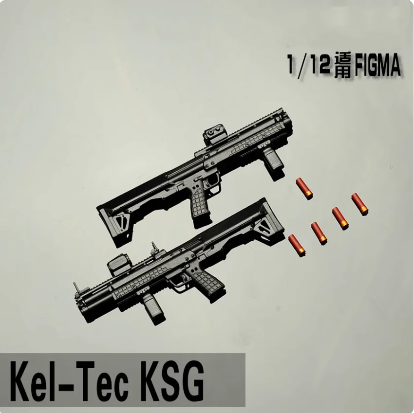 

1/12 Soldier Scene Accessories KeITec KSG Props Resin Parts Model Toy For 6'' Action Figure Doll Body In Stock