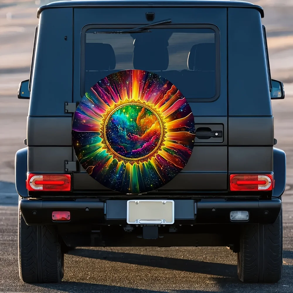 One Piece Of Colorful Sun Fabric, Suitable For Camping Without Electricity, Ideal For Mall Parking Areas.