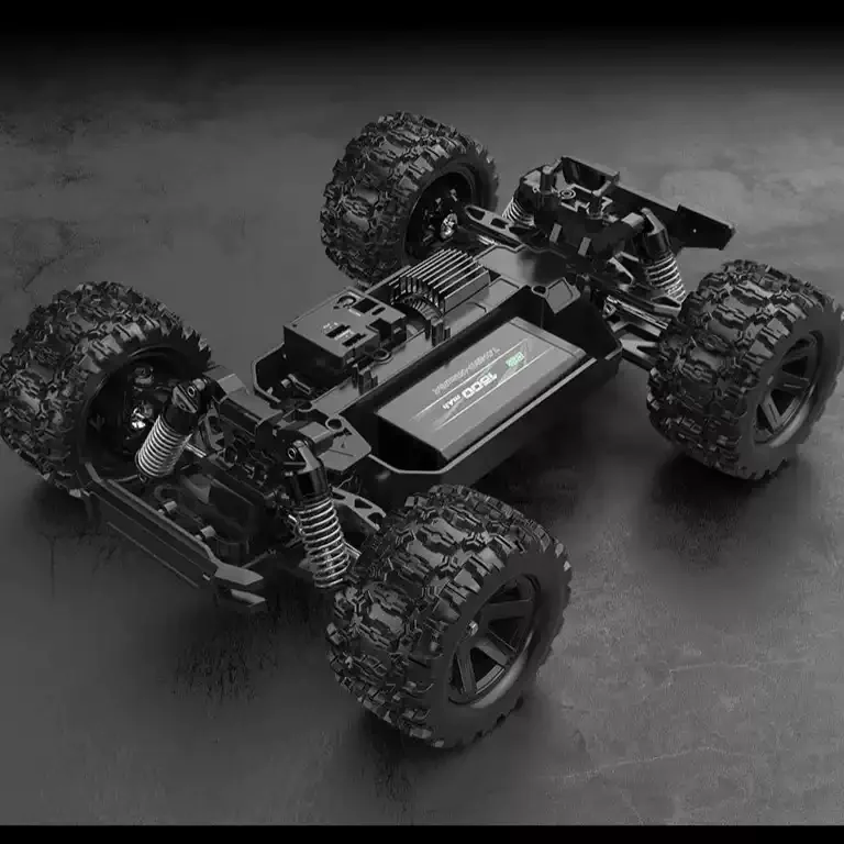MJX HYPER GO 1/18 Mini Monster 18208 عالية السرعة RC سيارة مزدوجة شل على الطرق الوعرة شاحنة كبيرة RTR الصبي لعبة السيارة
