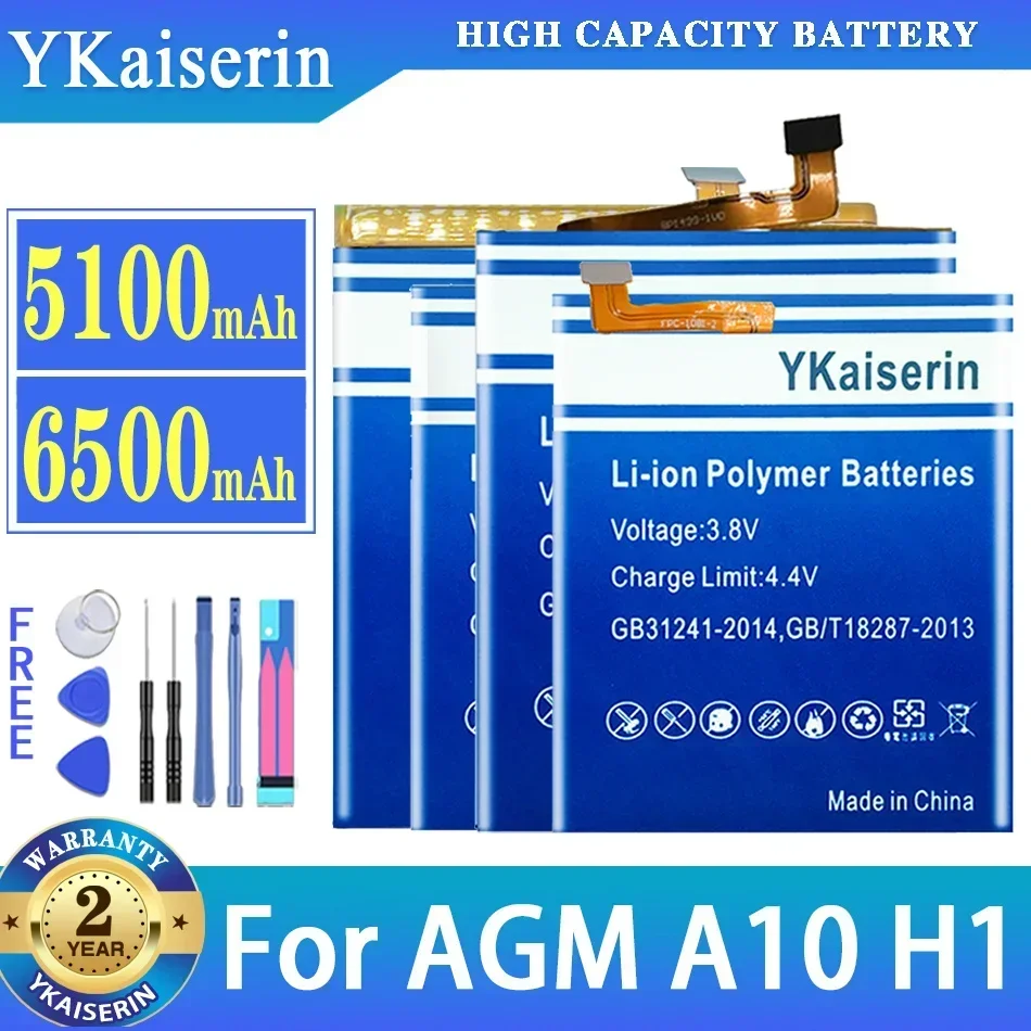 

Высококачественный аккумулятор ykaisсеребрин H 1 H2 для аккумуляторов AGM H1 A10 H3 + Бесплатные инструменты