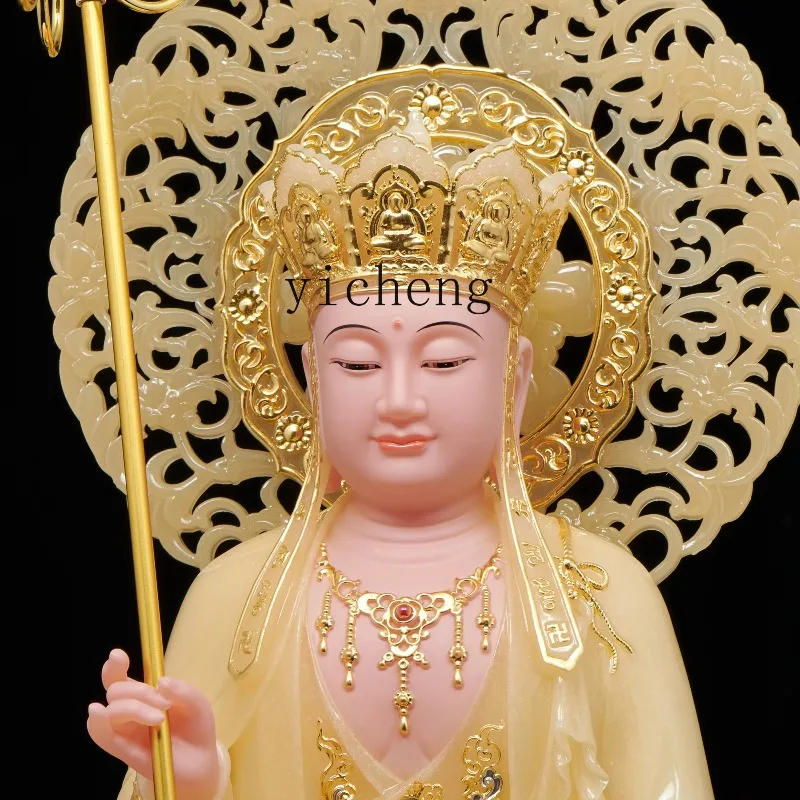 FX-27   Buddha Statue for Home Altar Worship and Home Decoration