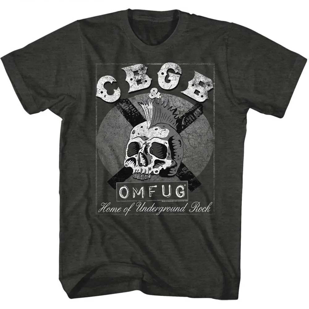 Cbgb Skull And Tape Music T Shirt