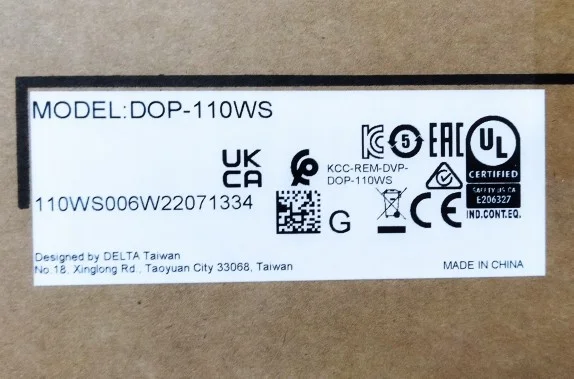 DOP-110WS DOP-110IS New Original Genuine Delta Human-machine Interface