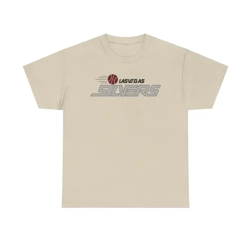 Las Vegas Silvers Continental Basketball Association 1982 1983 Nevada T shirt