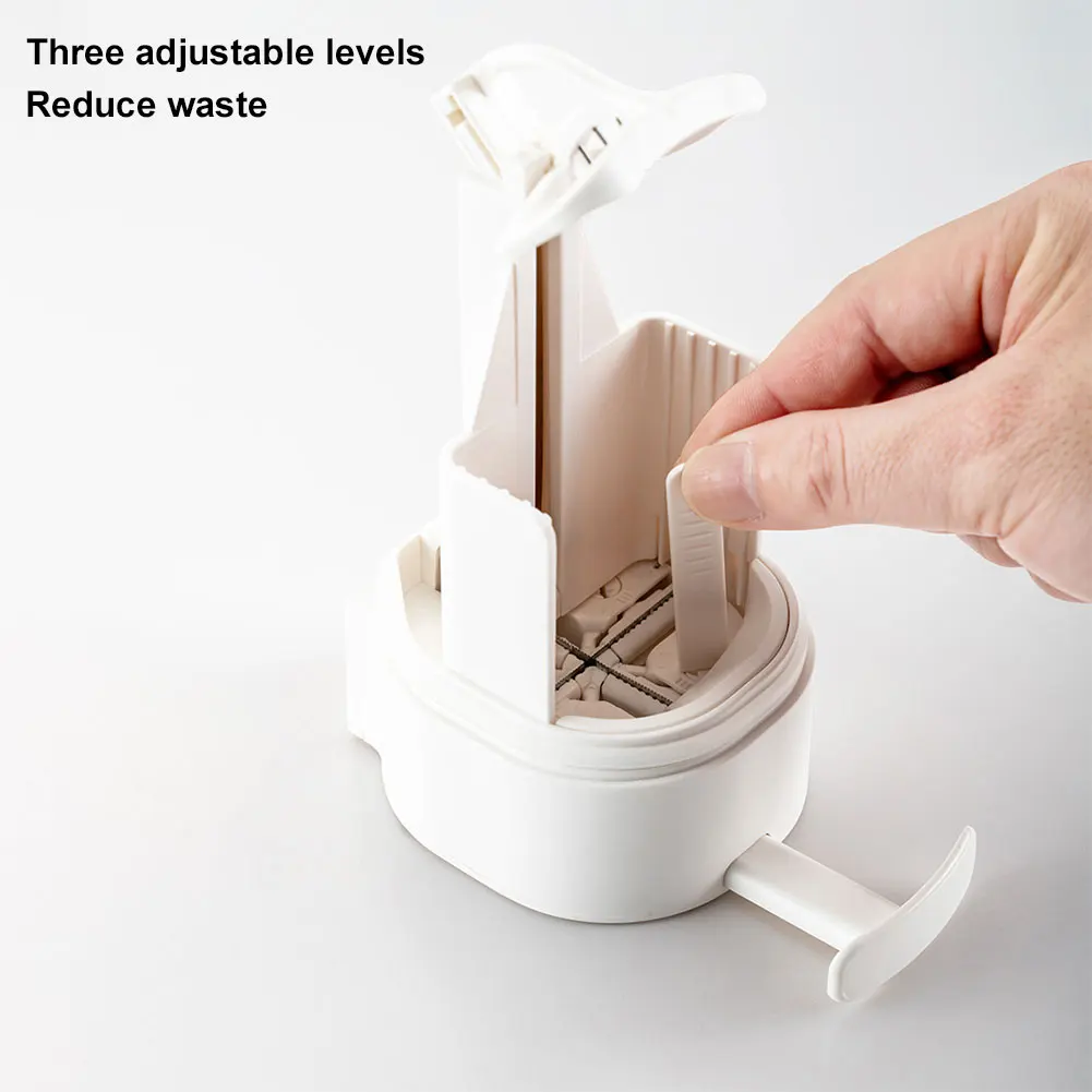 Bar Soap Grinder Wall Mounted Refillable Soapy Bar Dispenser Waterproof Soap Grinding Box Soap Bar Shredder for Kitchen Toilet