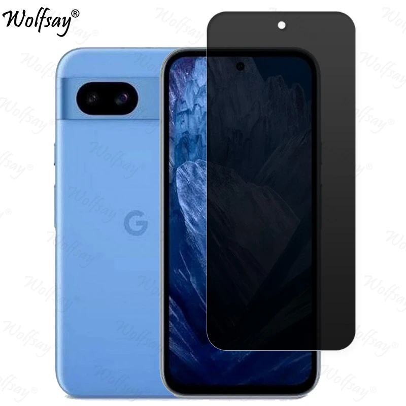 Privacy Screen Protector For Google Pixel 8A Anti-Spy Tempered Glass Pixel 8A 8 9 Pro XL Camera Glass For Google Pixel 8A Glass