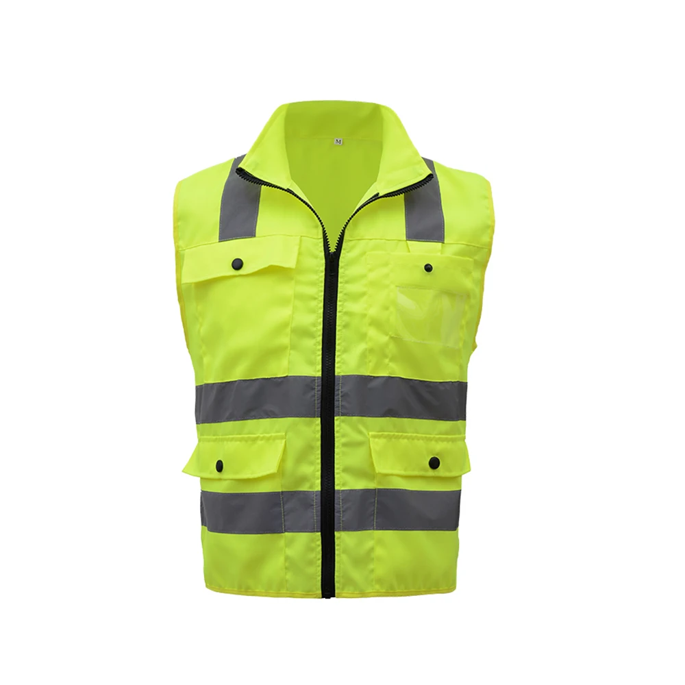 

High Visibility Reflective Safety Vest Reflective Vest Workwear Security Working Clothes Motorcycle Cycle Safety Waistcoat