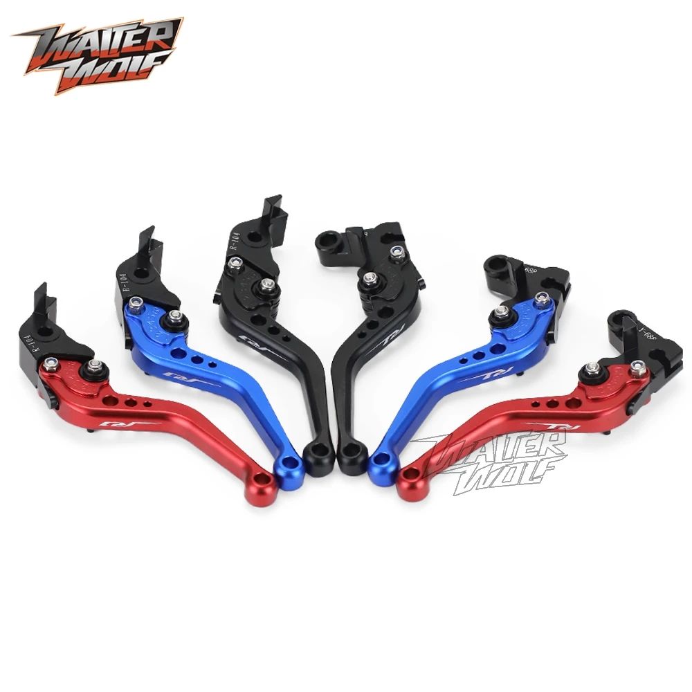 2025 YZF R1 CNC الألومنيوم دراجة نارية قصيرة دواسة فرامل عتلات مقبض رافعة لياماها YZF R1S R1M YZF-R1 YZFR1 YZF R1/S/M 99-24