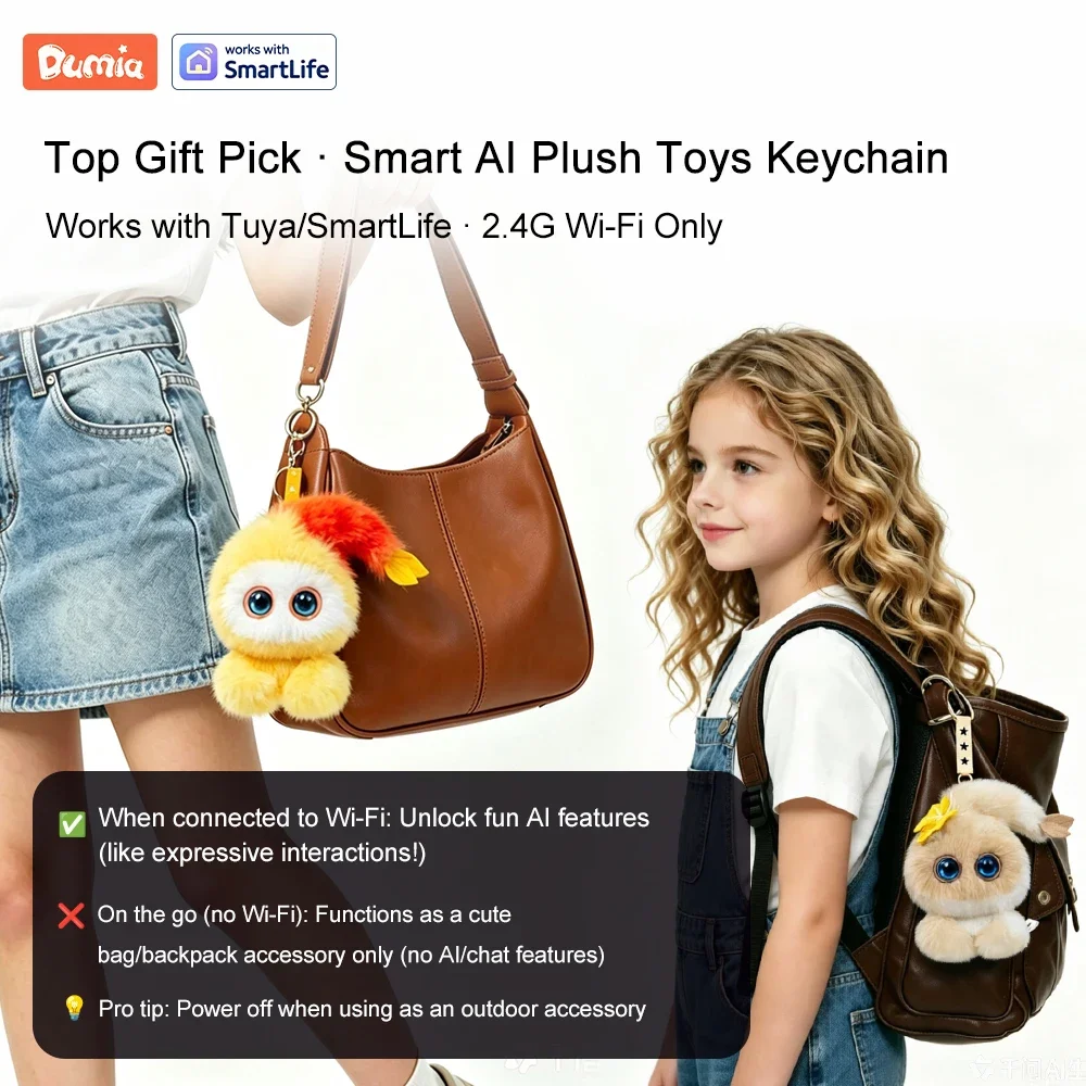 Robot de Peluche Inteligente DBS con Ojos LED y Control por Voz, Juguete Interactivo Inteligente Recargable por USB, Compañero para Niños, Regalos/Hogar Inteligente