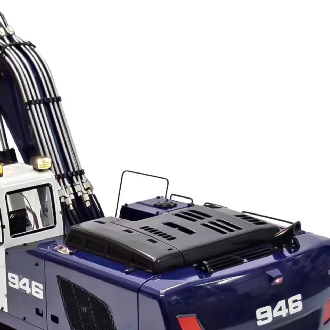 

1/14 Metal R946 Hydraulic RC Excavator Radio Control Digger Grab Bucket Ripper Painted Finished Trucks Vehicle Toy Model TH23284