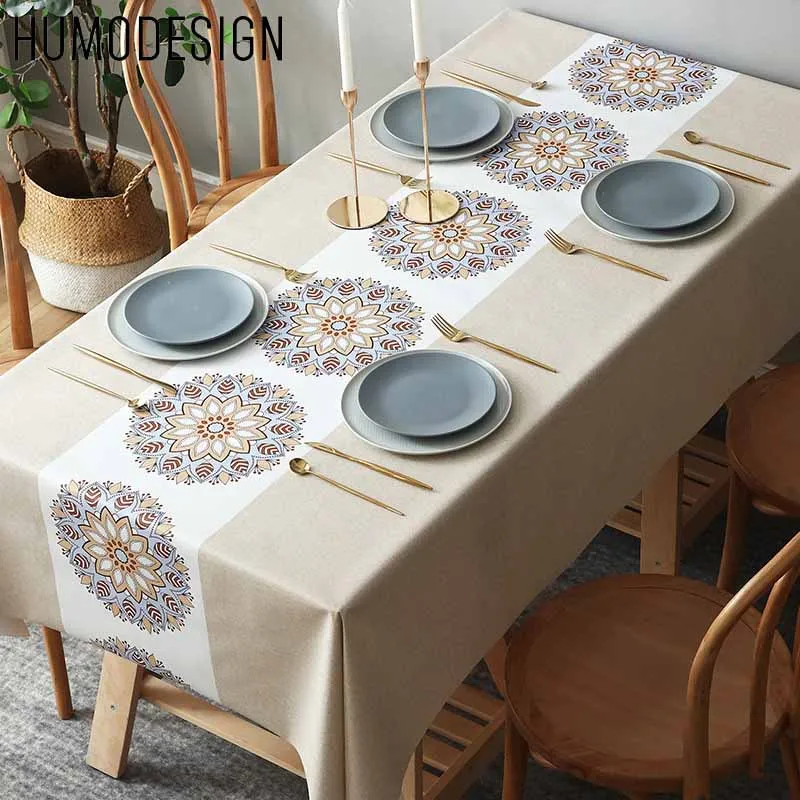 

Nordic Table Cloth Waterproof Oil-proof Disposable PVC Table Flag Hotel Tablecloth Party Holiday tapete скатерть на стол