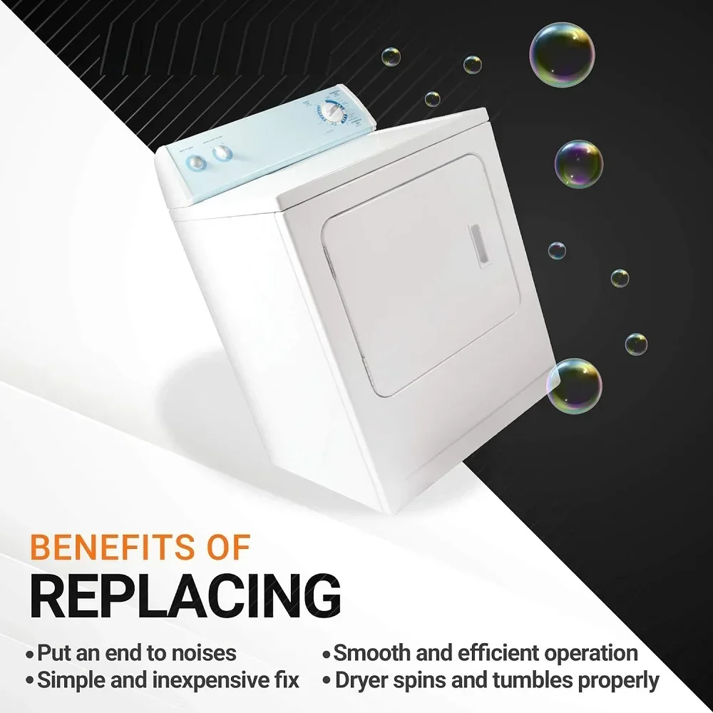 AP 5688895   مجفف طبل الأسطوانة لمجفف ال جي 4581EL2002C LG Kenmore Dryers 4581EL2002A 4581EL2002B 4581EL2002D PS 8260240   - عبوة من 4 قطع