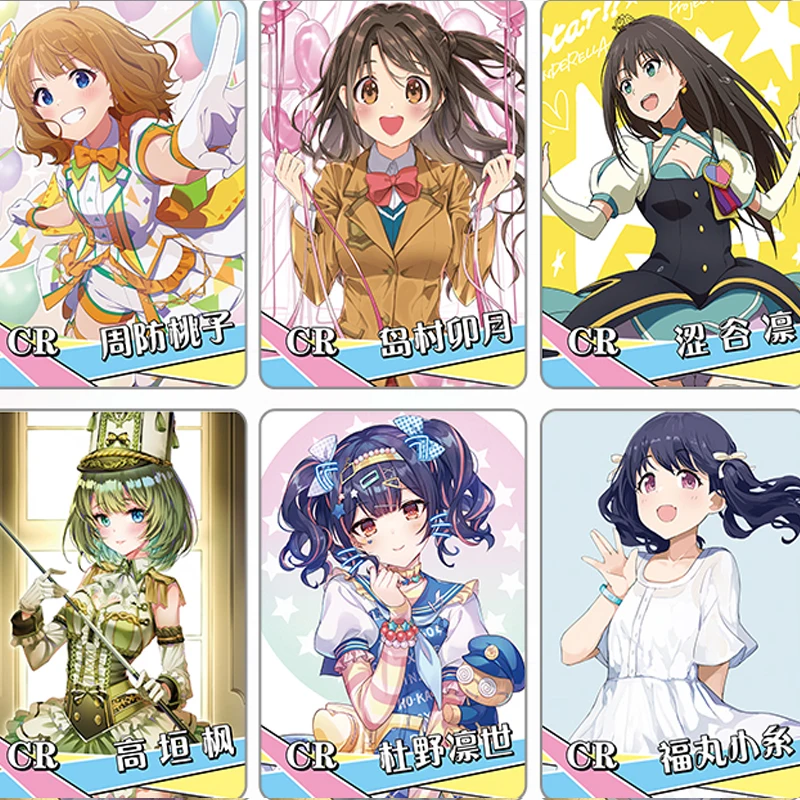 أحدث قصة آلهة أنيمي بطاقات UR SR HR شخصيات نادرة جامع الطبعة الداعم حزمة عرض مجموعة هدايا لمحبي #6