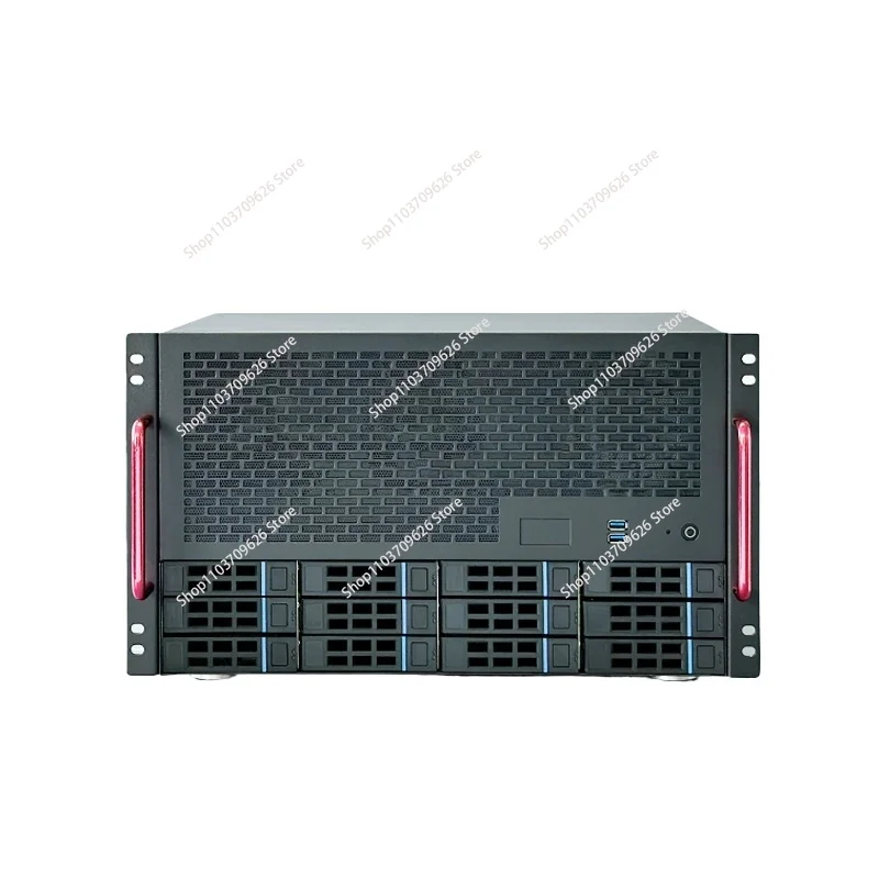 12 Bay NAS Chassis, ATX Motherboard, ATX Power Supply, 8 Full Height Slots, Enterprise Home Qunhui AIO Server