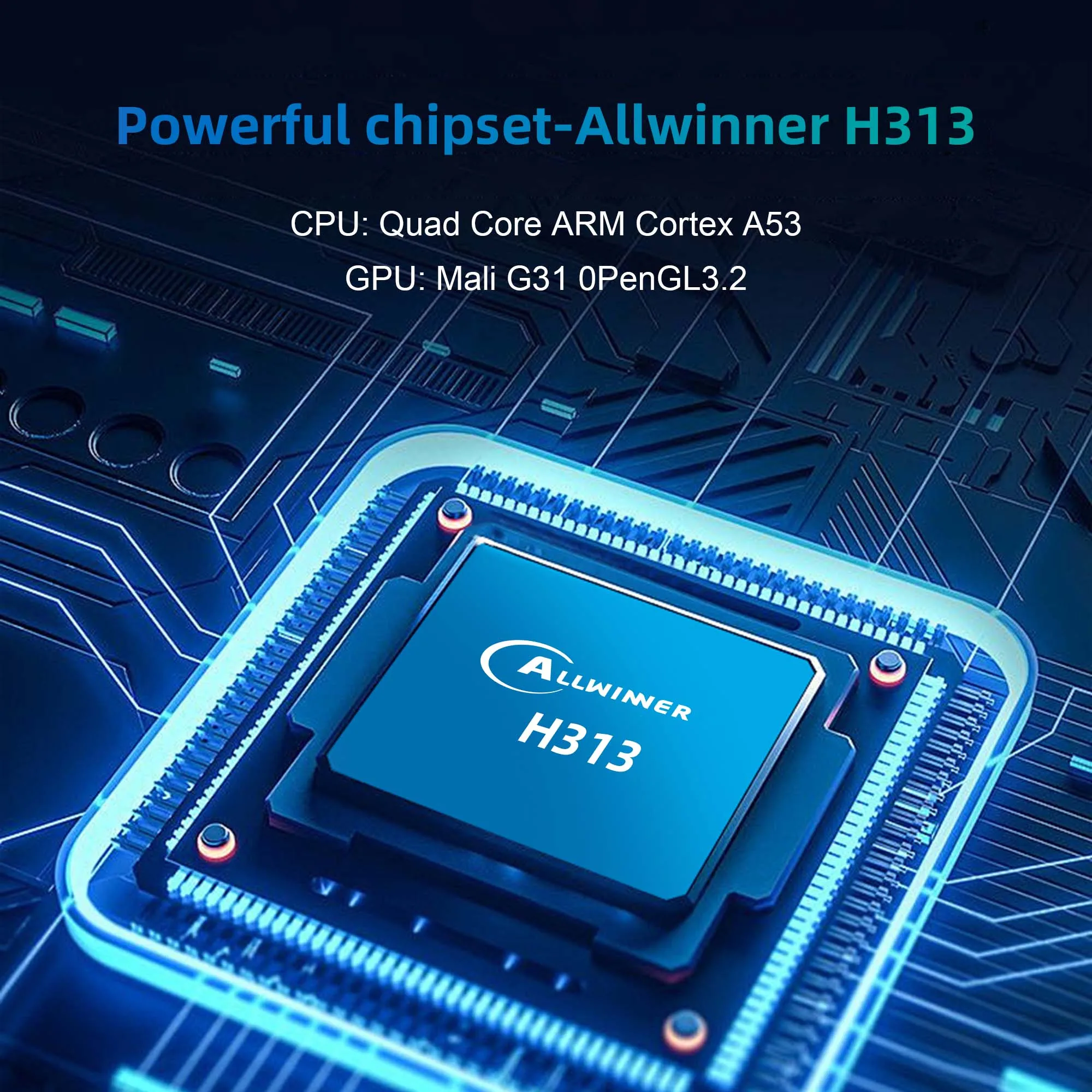 Android 14.0 Smart TV BOX AllwinnerH313 Youtube Tiktok Google voice Netflix 4K DUAL2.4G&5G Wifi   HDR10+ Set Top Box Mortal T1X