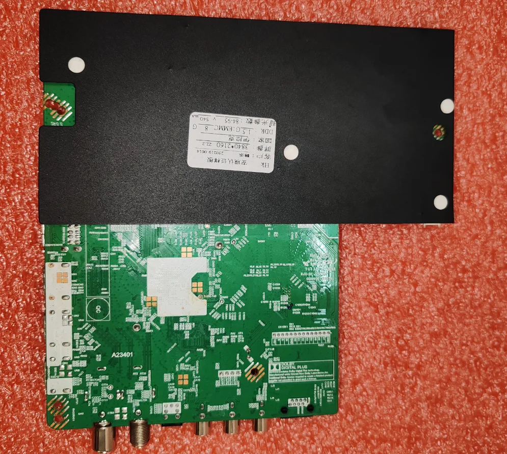 S-WEB74W-P739(T) اللوحة الأم لتلفزيون شبكة WiFi 4K، تم اختبارها جيدًا، صورة مادية لـ 94--94V 540ma 1.5g+8G