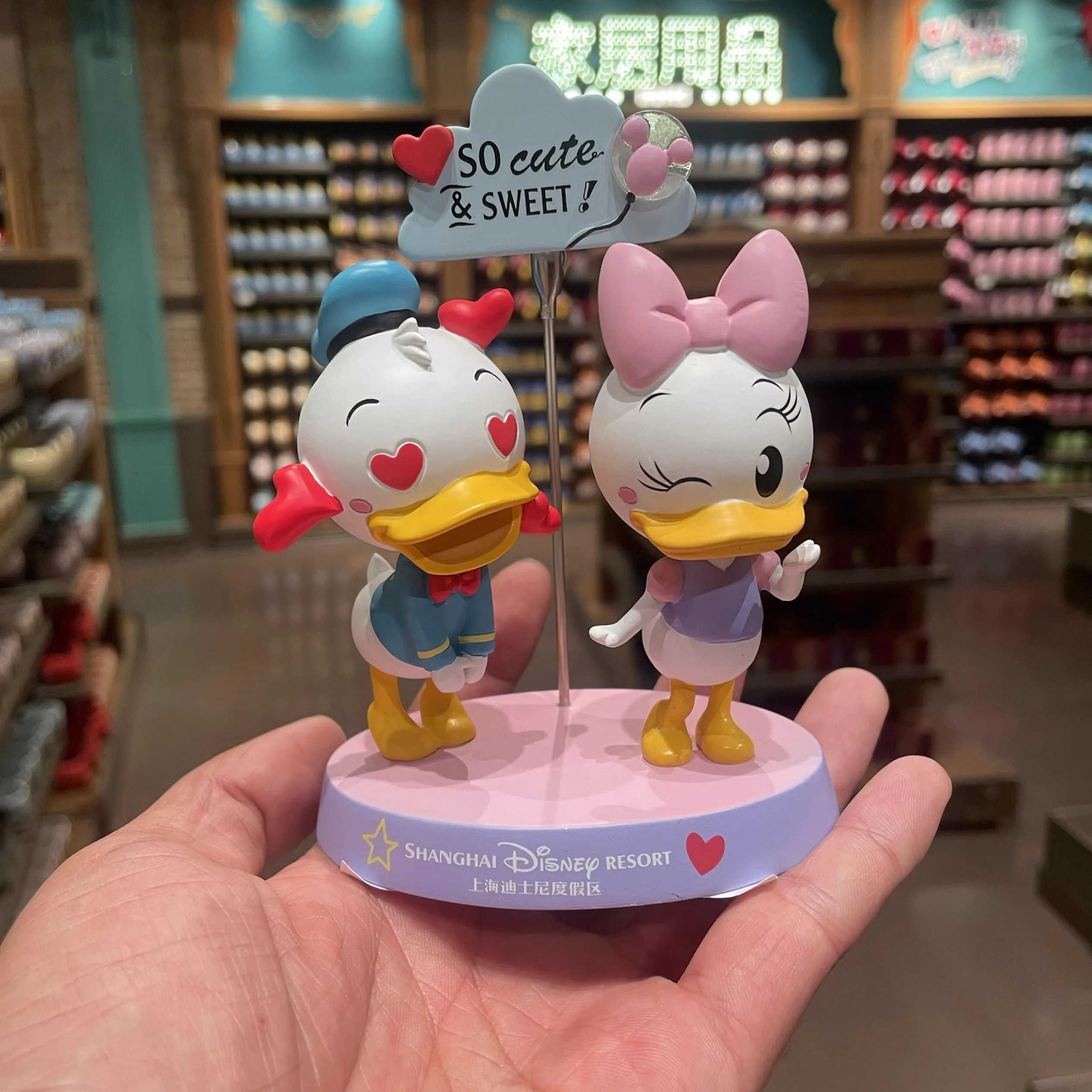 Shanghai Disneyland Cartoon Photo Clip Ornament Souvenirs - Mickey & Minnie Mouse, Stitch, Judy Hopps Figurine Desk Decorations view 2