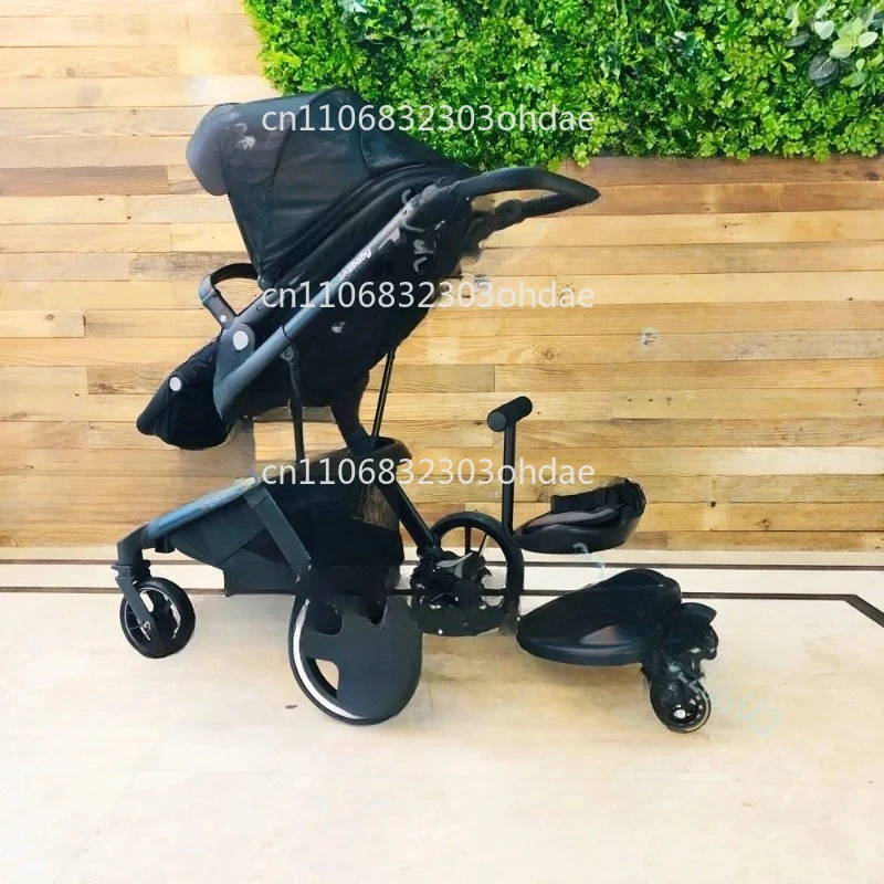 

Две детский вспомогательный самокат, детская тележка для близнецов, дорожная стоячая доска, задний прицеп