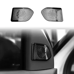 Stainless Steel A-Pillar Audio Speaker Net Decoration Cover Trim For Kia EV3 2025 Car Styling Interior Accessories