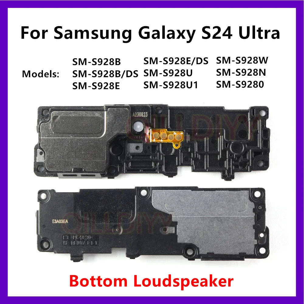Громкий динамик для Samsung Galaxy S24 Ultra SM-S928B S928E/DS S928U S928, громкоговоритель, зуммер, звуковой модуль, плата S24U
