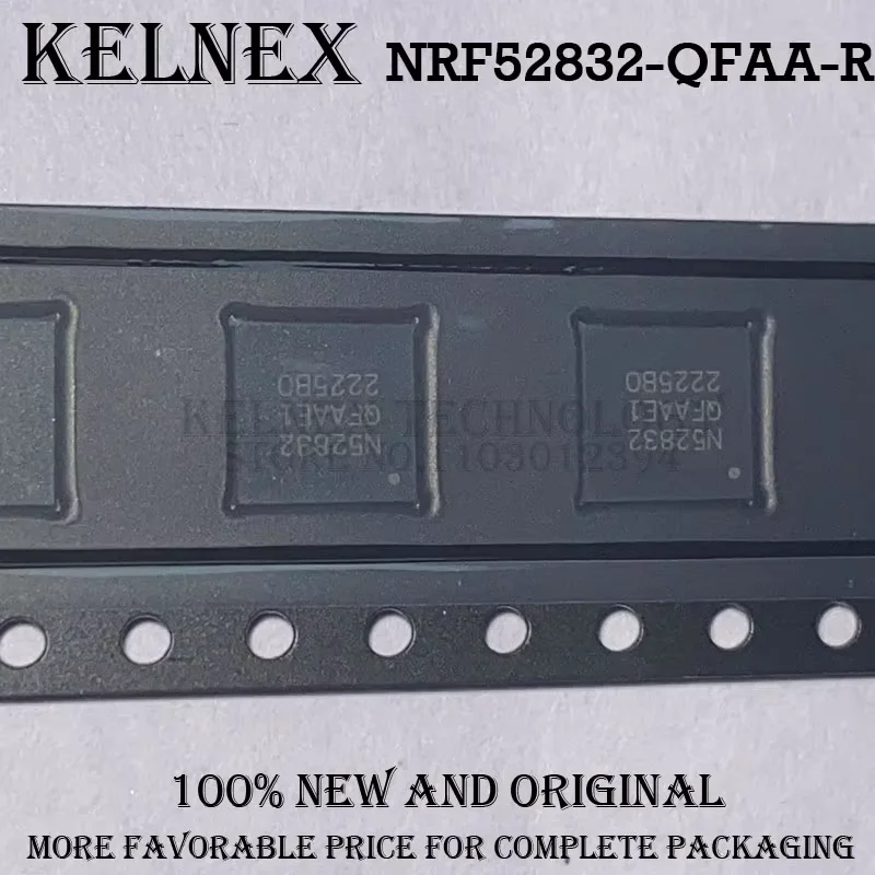 2pcs NRF52811-QFAA-R NRF52832-QFAA-R NRF52840-QIAA-R NRF51822-QFAC-R NRF51822-QFAA-R Bluetooth Speaker