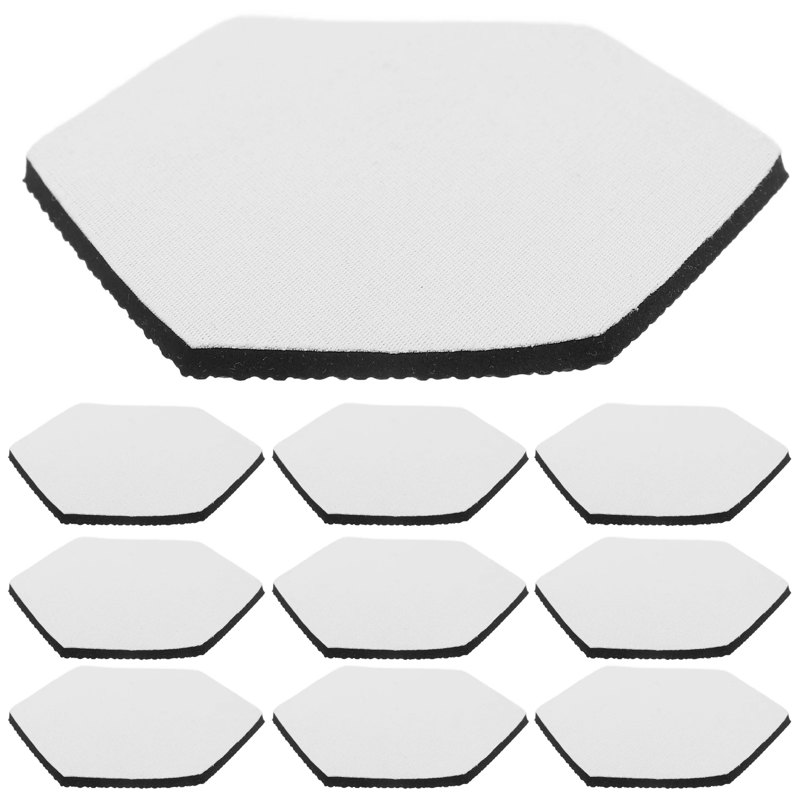 

10Pcs Sublimation Car Coaster Blanks Reusable DIY Cup Holder Mats Thermal for Cars Trucks Suvs Universal Fit