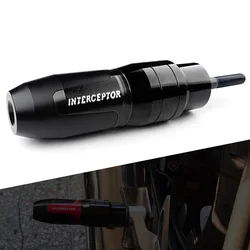 For 650 Interceptor  Motorcycle CNC Accessoires Falling protection Exhaust Slider Crash pad slider with logo