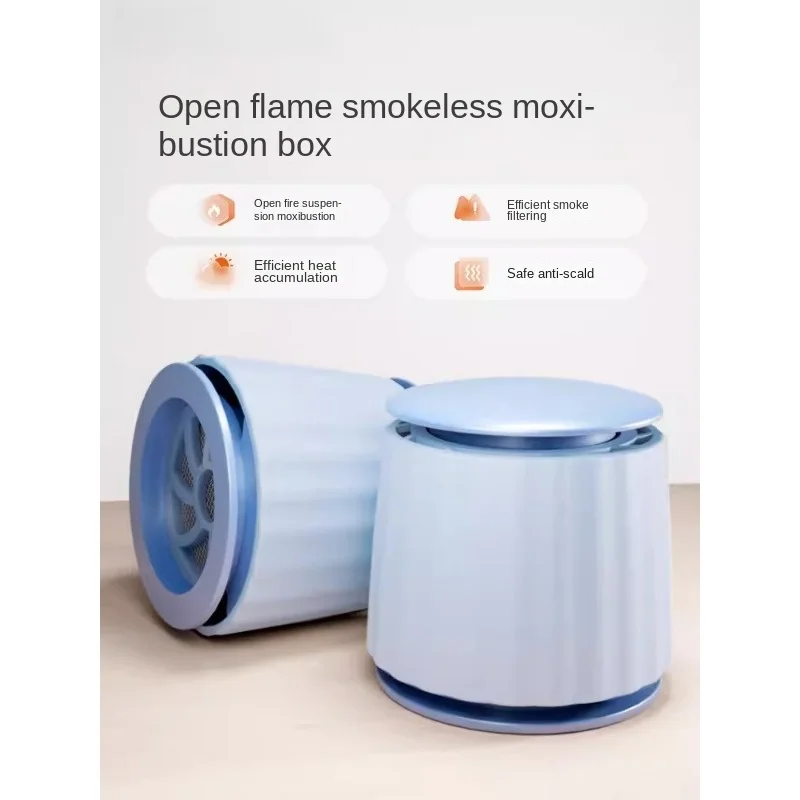 Moxibustion box for personal use Moxibustion for household  for household use Moxibustion with an open flame using moxa sticks