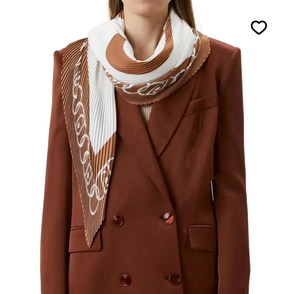 Comercio de exportación puro original solo liu jo toalla cuadrada arrugada 3 colores