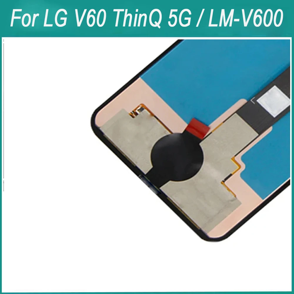 Imagem -03 - Display Lcd Touch Panel Screen Digitizer Assembly Original P-oled Apto para lg V60 Thinq 5g Lmv600ea Lm-v600 Lm-v600tm