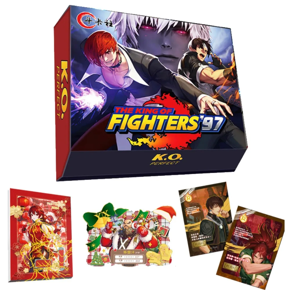 

Original THEKINGOFFIGHTERS Card For Child Fighting Action Battle Kyo Kusanagi Heidern Limited Game Collection Card Kids Gifts