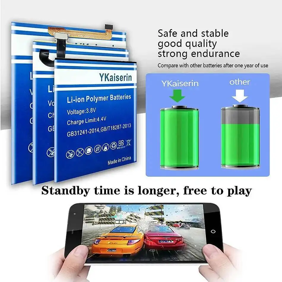 بطارية الهاتف المحمول HB536896EFW 6600Mah لهواوي نوفا Y70 الشرف اللعب 7T X20 SE 4G استمتع 50 60