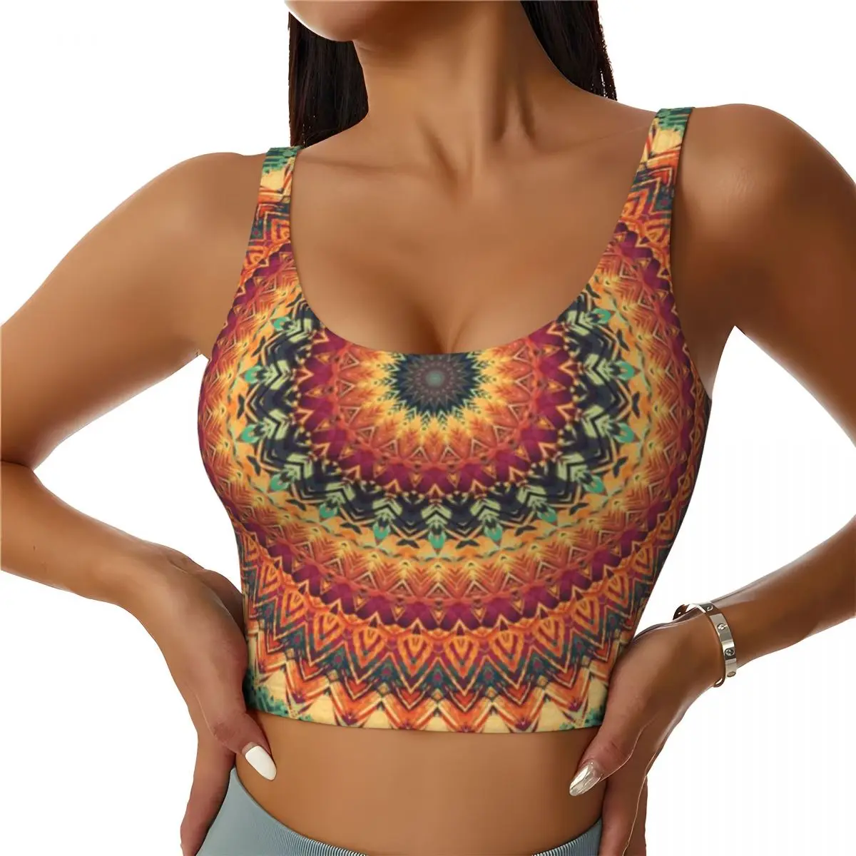 Pilates Workout Top Mandala 115 Apartment Home Gym Streetwear Tank