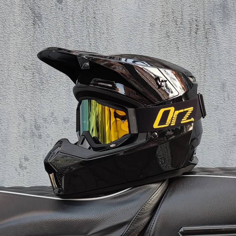Casco de motocicleta todoterreno Casco bicicleta cuesta abajo AM DH Casco cruzado Capacete Motocross Casco