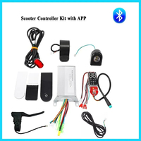 LENZOD 36V 350W Controller Set with App Bluetooth Board Accelerator Headlight Taillight for Xiaomi Public Version DIAMA FOSTON