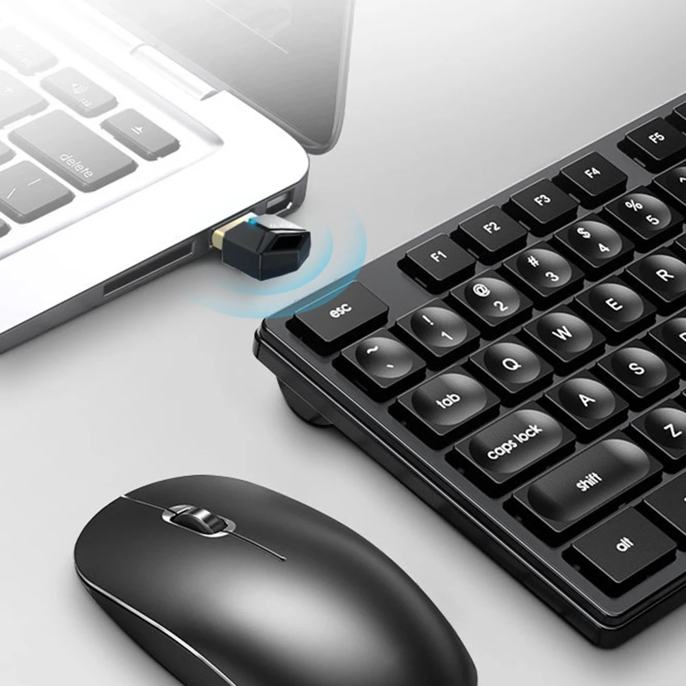 

Usb-A Wireless Audio Adapter 5.0 High Speed Stable Signal Transmitter For Speaker Printer Gamepad Keyboard Mouse