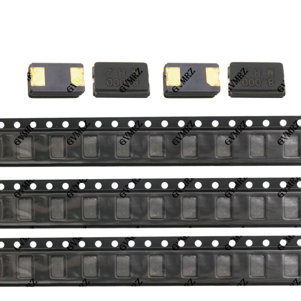 10PCS 12MHz 24MHz 5032 SMD 2Pin Passive Crystal Oscillator - High Precision Quartz Resonator 2P 11.0592MHz 16MHz Component