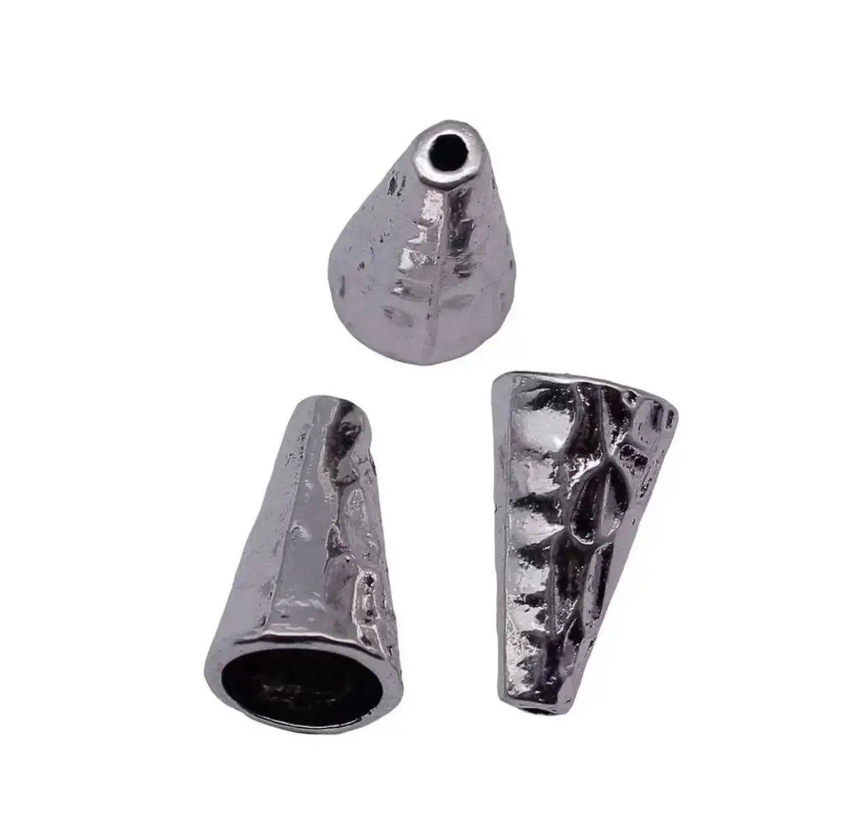 

20pcs 14*8mm,hole 1.5mm Zinc alloy metal charm tassel caps T1091 for making fiting