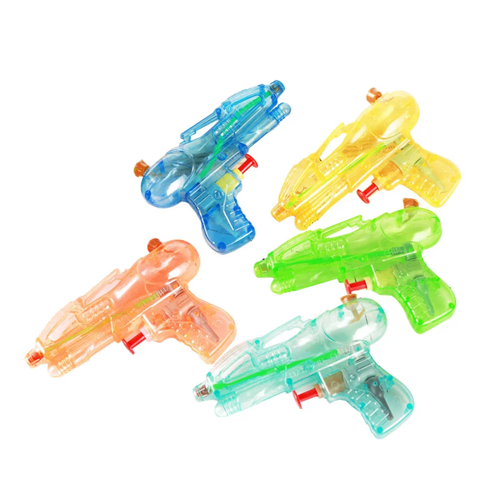 12pcs Mini Water Plastic Water Shooters Transparent Bath Toys Summer Swimming Pool Beach Children Kids Summer Beach Chi