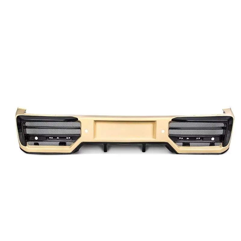 W464 G500 G550 G63 Prepreg Dry Carbon Fiber Car Parts Bodykit Rear Bumper Splitter for Mercedes Benz G Class W464 G500 G550 G63