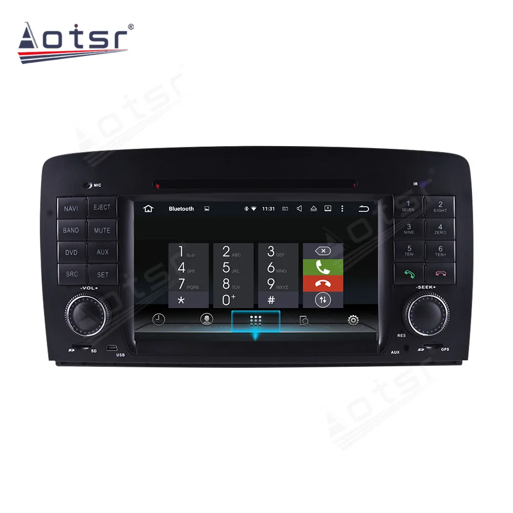 7 بوصة أندرويد 13 لمرسيدس بنز R-Class W251 R280 R300 R320 2005 - 2012 راديو السيارة Autoradio فيديو الوسائط المتعددة RDS مشغل ديفيدي
