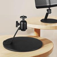 Desktop Projector Stand Metal Holder Multiple Angle Adjustable Projector Mount 360 Degree Adjustable Table Bracket Holder