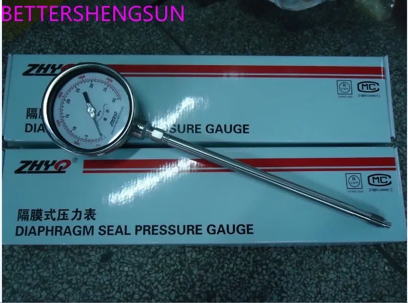 High temperature melt pressure gauge PT124Y-610-40MPa-M14-300MM